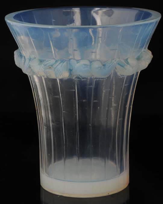 Rene Lalique Vase Boulouris
