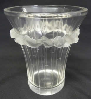 Rene Lalique Vase Boulouris