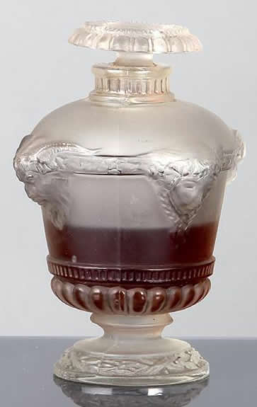 Rene Lalique Perfume Bottle Bouquet de Faunes