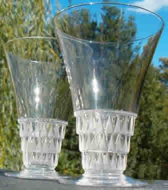 Rene Lalique Glass Bourgueil
