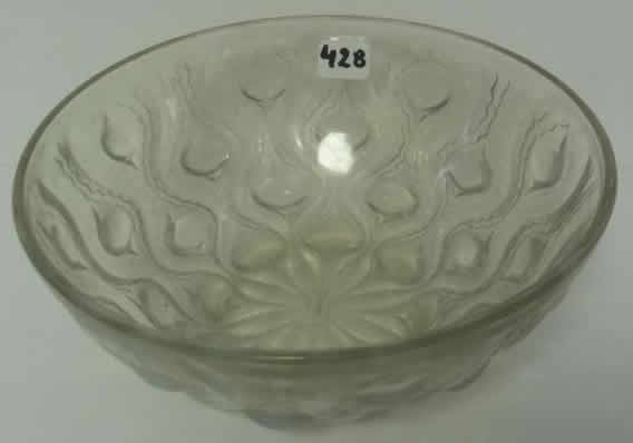 Rene Lalique Bowl Bulbes