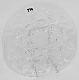Rene Lalique Plate Bulbes