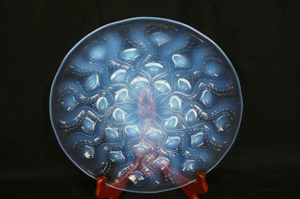 Rene Lalique Plate Bulbes