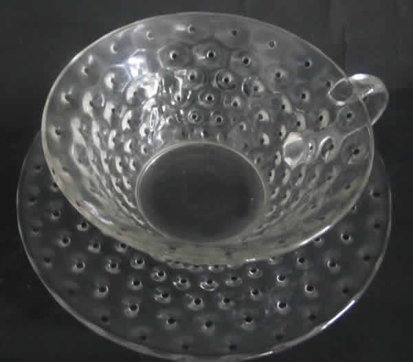 Rene Lalique Tea Cup Cactus