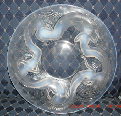 Rene Lalique Plate Calypso
