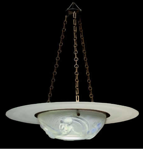 Rene Lalique Bowl Calyspo