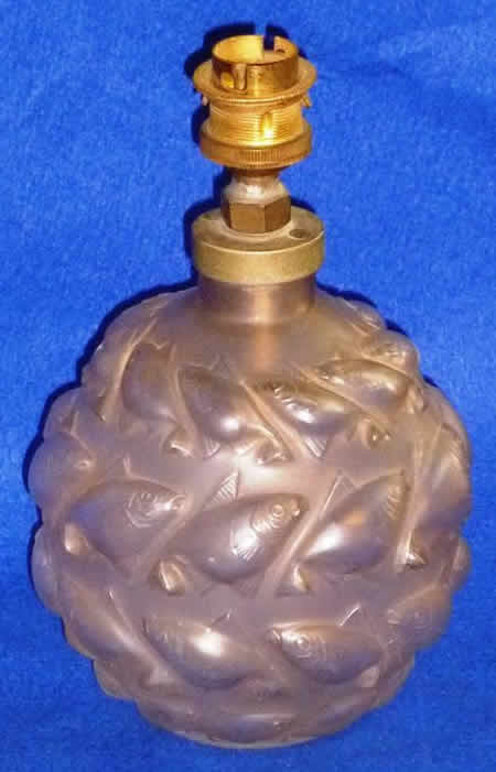 Rene Lalique Lamp Camaret