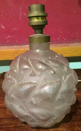 Rene Lalique Lamp Camaret