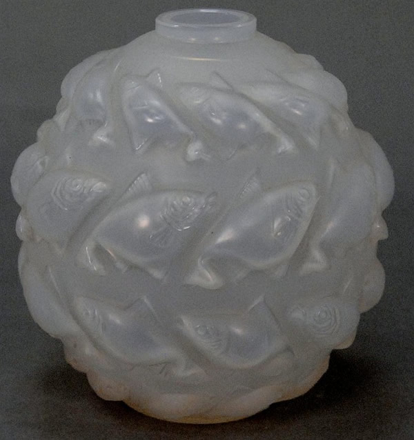 Rene Lalique Vase Camaret