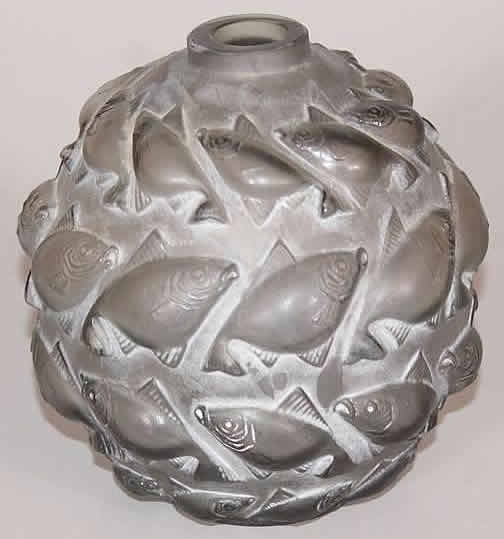 Rene Lalique Camaret Vase