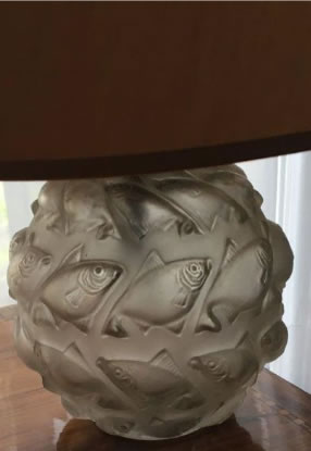 Rene Lalique Vase Camaret