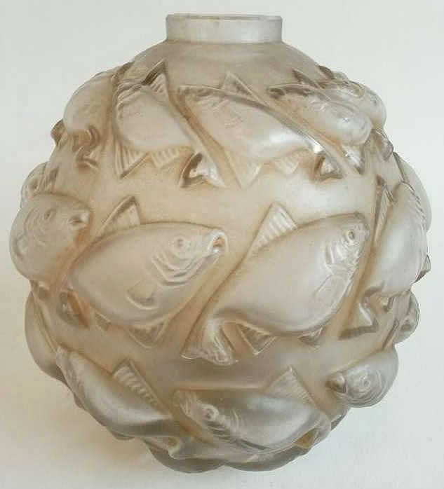Rene Lalique Vase Camaret