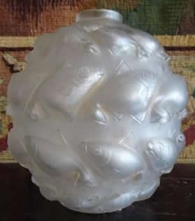 Rene Lalique Vase Camaret