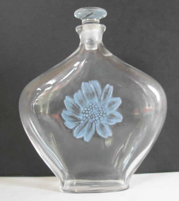 Rene Lalique Perfume Bottle Camelias