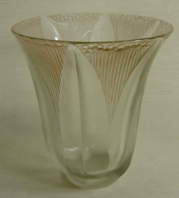 Rene Lalique Vase Campanule