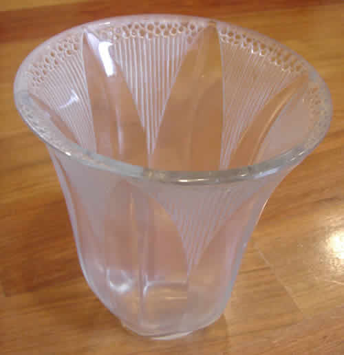 Rene Lalique Vase Campanule