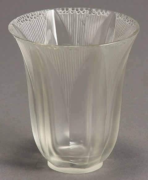 Rene Lalique Vase Campanule