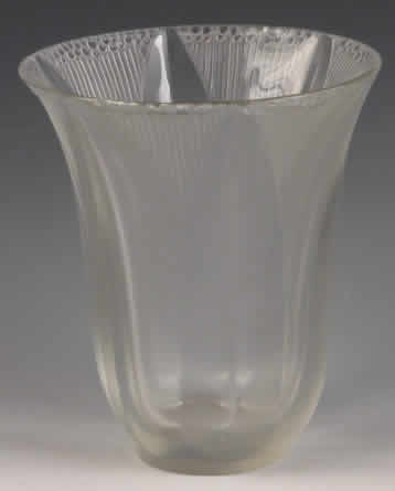 Rene Lalique Vase Campanule