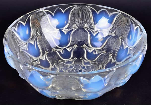 Rene Lalique Bowl Campanules