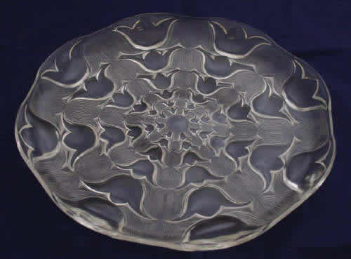 Rene Lalique Campanules Plate