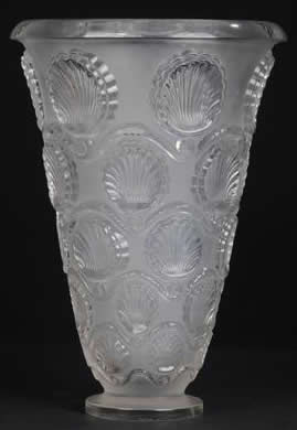 Rene Lalique Vase Cancale