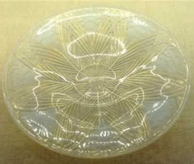 Rene Lalique Bowl Carnations