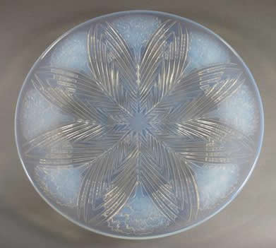 Rene Lalique Bowl Carnations