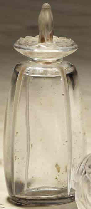 Rene Lalique Perfume Bottle Carnette Fleurs