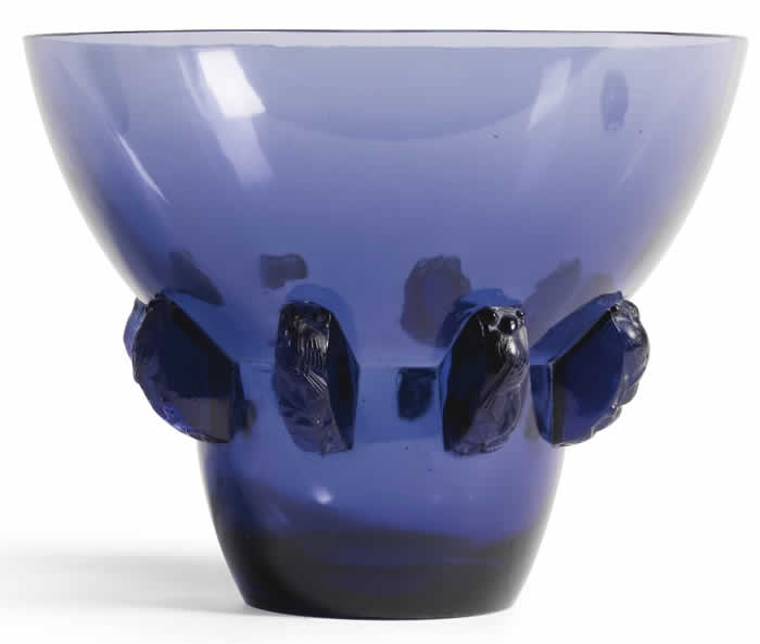 Rene Lalique Vase Carthage