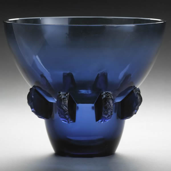 Rene Lalique Vase Carthage
