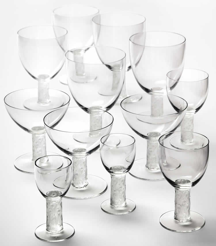 Rene Lalique Cep Tableware