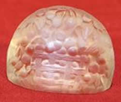 Rene Lalique Menu Card Holder Cerises