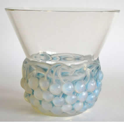 Rene Lalique Vase Cerises