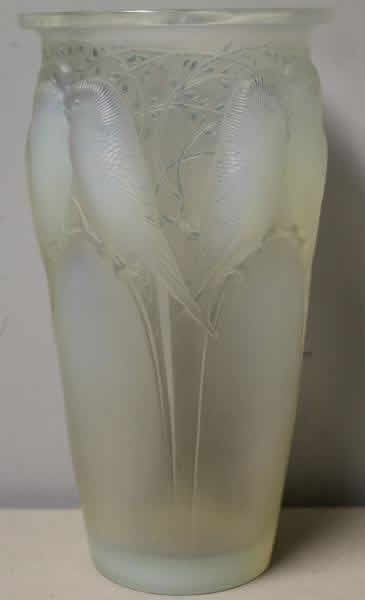 Rene Lalique Vase Ceylan
