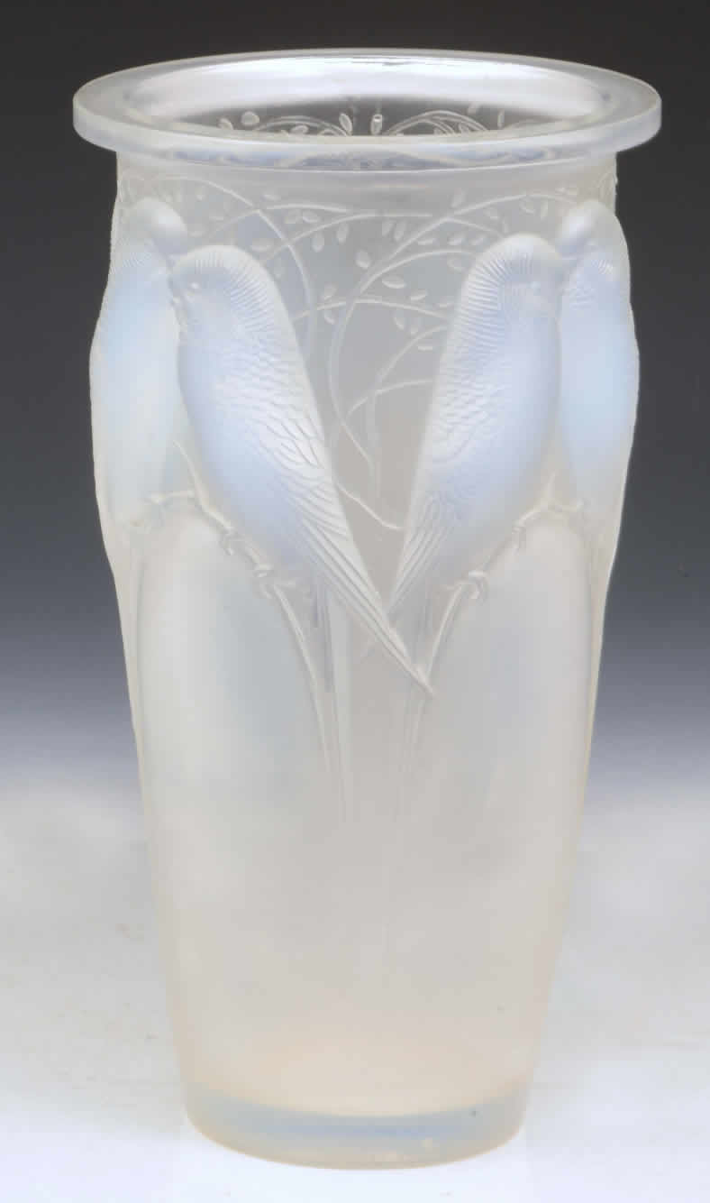 Rene Lalique Vase Ceylan