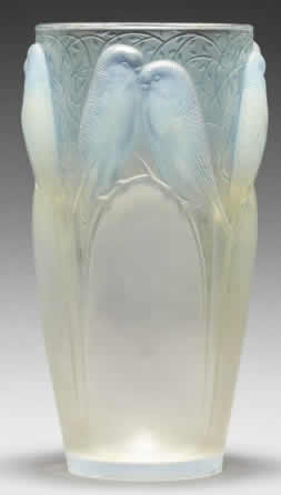 Rene Lalique Vase Ceylan
