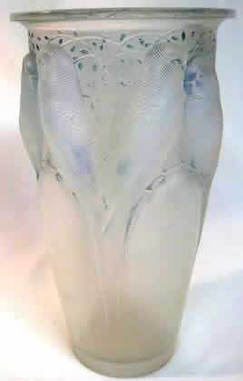 Rene Lalique Vase Ceylan