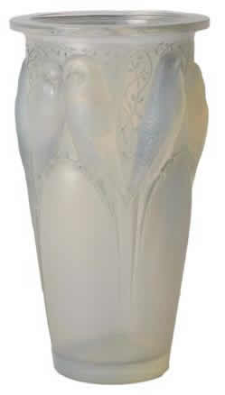 Rene Lalique Vase Ceylan