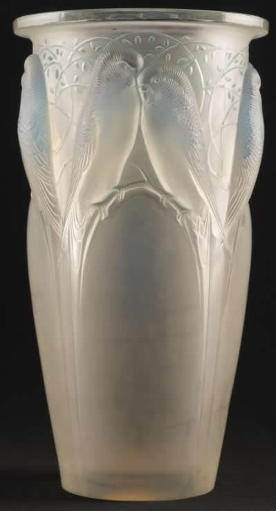 Rene Lalique Vase Ceylan