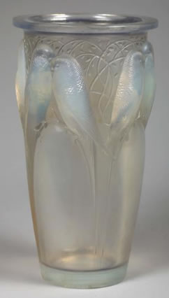 Rene Lalique Vase Ceylan