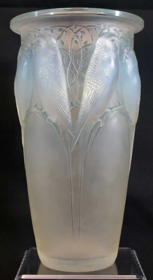 Rene Lalique Vase Ceylan
