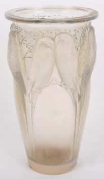 Rene Lalique Vase Ceylan