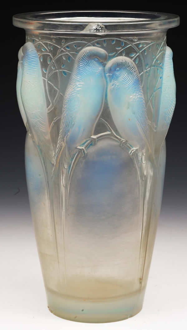 Rene Lalique Vase Ceylan