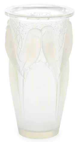 Rene Lalique Vase Ceylan