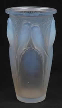 Rene Lalique Vase Ceylan