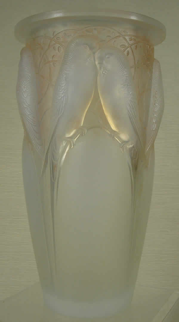 Rene Lalique Vase Ceylan