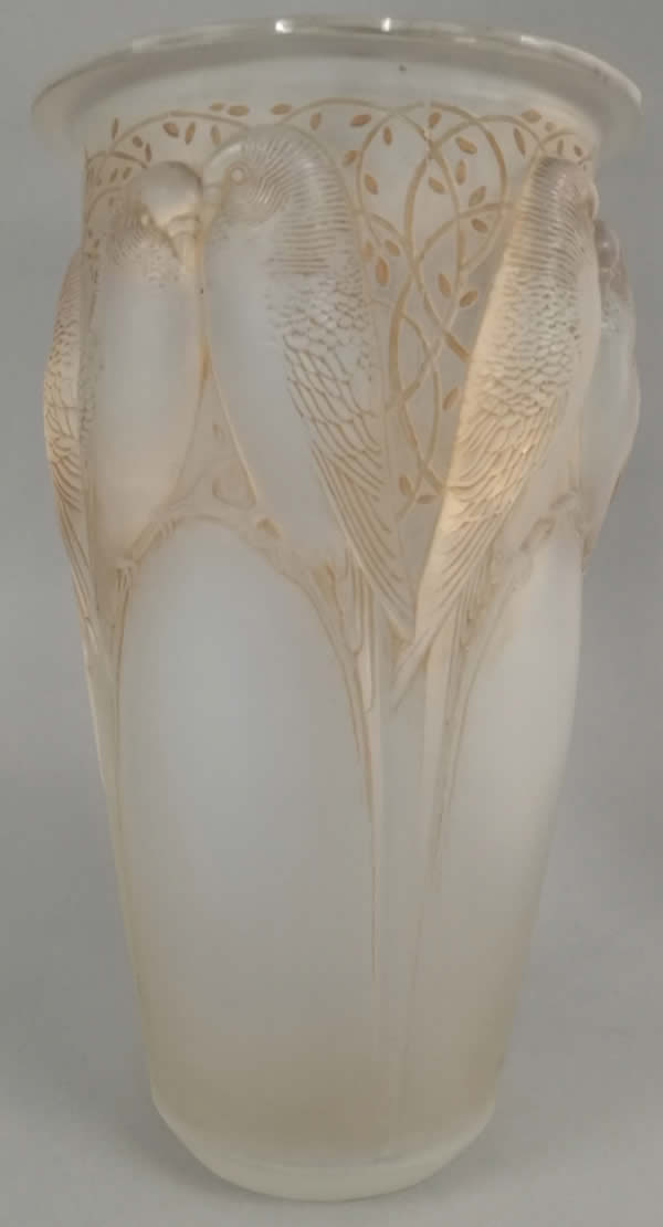 Rene Lalique Vase Ceylan
