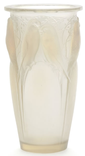 Rene Lalique Vase Ceylan