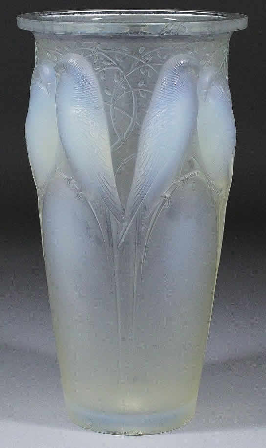 Rene Lalique Vase Ceylan