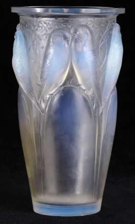Rene Lalique Vase Ceylan